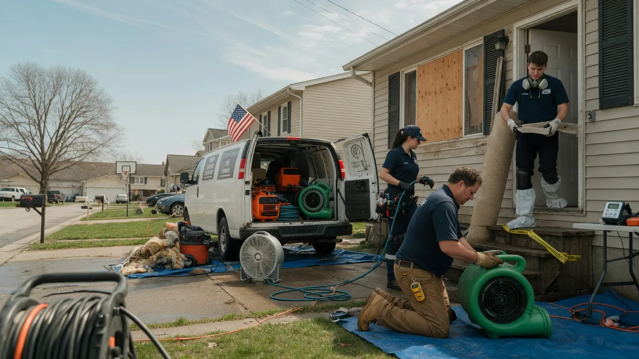 Water Damage Restoration in Urania, LA near me